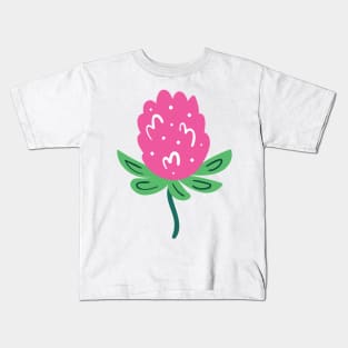 Flower Art Kids T-Shirt